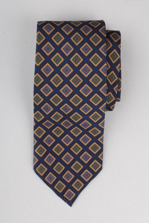 Ancient Madder Silk Untipped tie