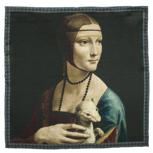 Artworks collection 'Lady with an Ermine' Leonardo da Vinci