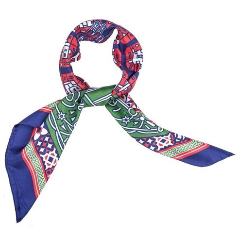 BARCELONA Silk scarf 100 cm Jan Kallwejt