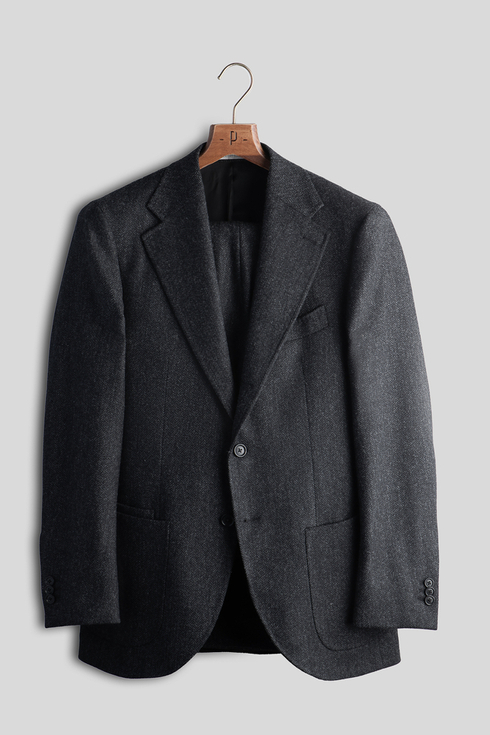 Charcoal Tweed Jacket