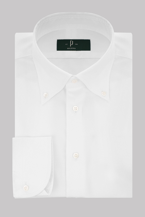 Classic White Button Down Shirt