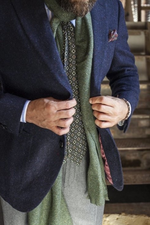 Donegal tweed sports jacket  'Roger'