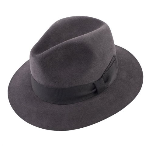 Fedora hat grey