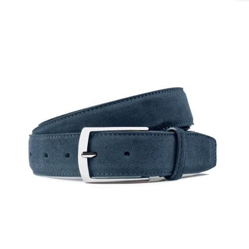 Jeans suede leather belt