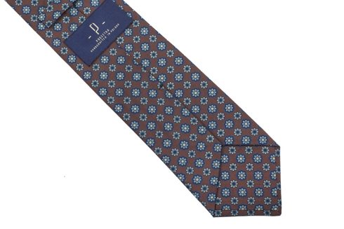 Macclesfield tie with flowers