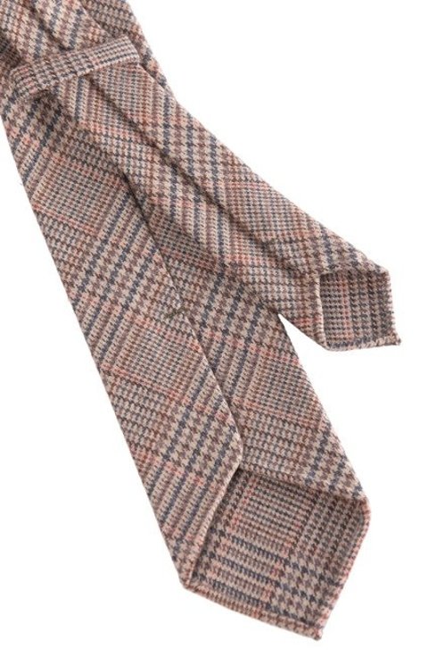 Prince of Wales UNTIPPED CASHMERE  TIE