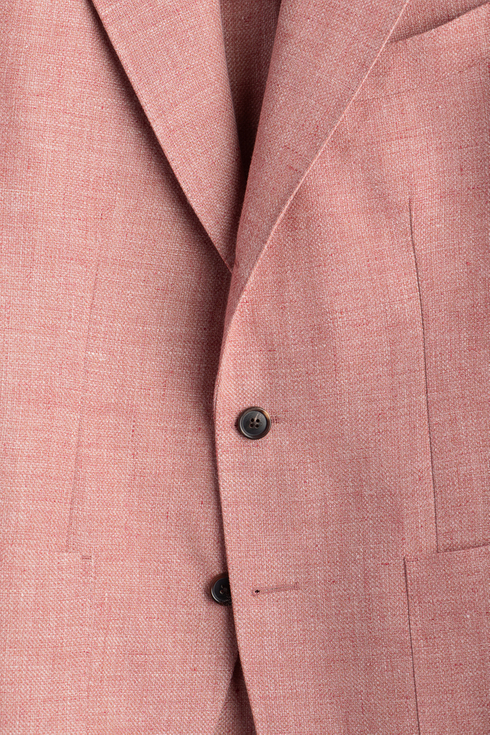 Raspberry Pink Wool/Linen Sportcoat 