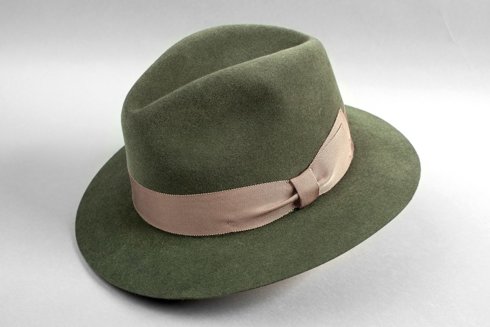 Sage fedora hat 