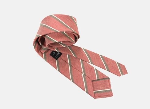 Tie linen/silk