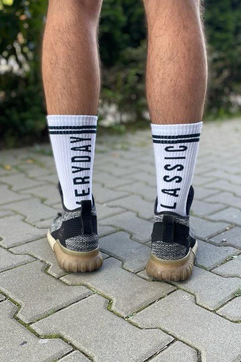 White Everyday Classic Socks