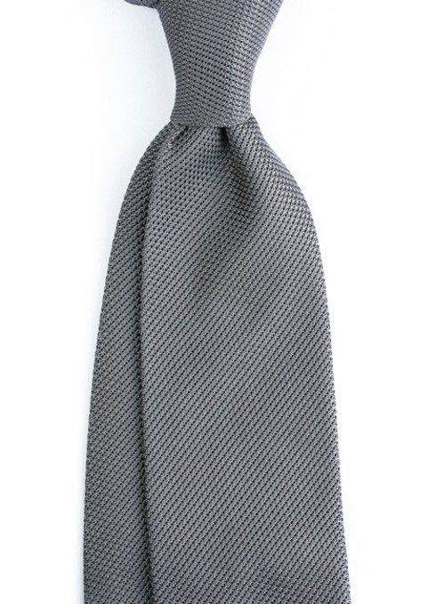 grey grenadine tie (garza fina)