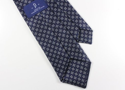 printed silk macclesfield tie