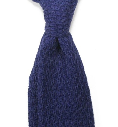 wool knit tie