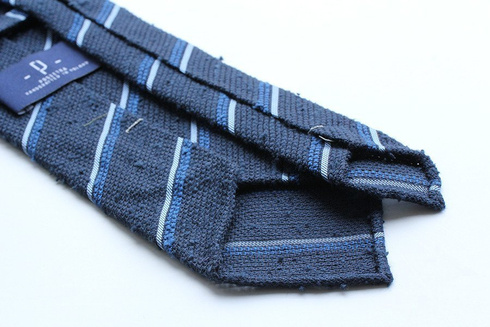 Shantung grenadine untipped tie