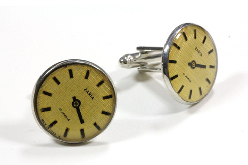 steampunk cufflinks